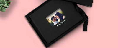 Custom Leather Photo Album